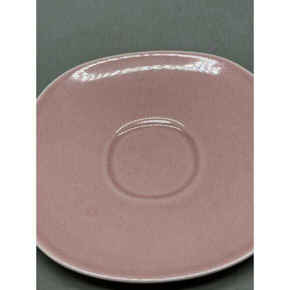 luray taylor smith taylor only tea cup saucers plate desert baby pink 6" READ - Picture 2 of 4